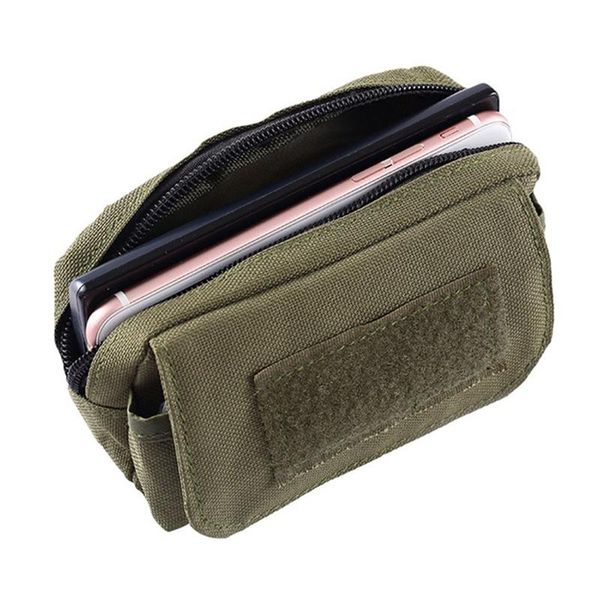 

tactical molle pouch waist bag phone holder belt multifunctional tool pack outdoor camping hiking hunting tools