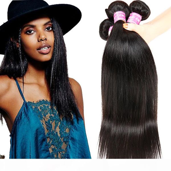 

bemiss new arrival brazilian peruvian malaysian indian mongolian cambodian virgin human hair weave natural black 100g pcs straight