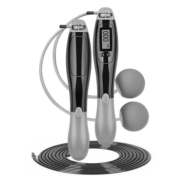 

new cordless jump ropes smart electronic digital wireless skip rope calorie consumption fitness body building exercise