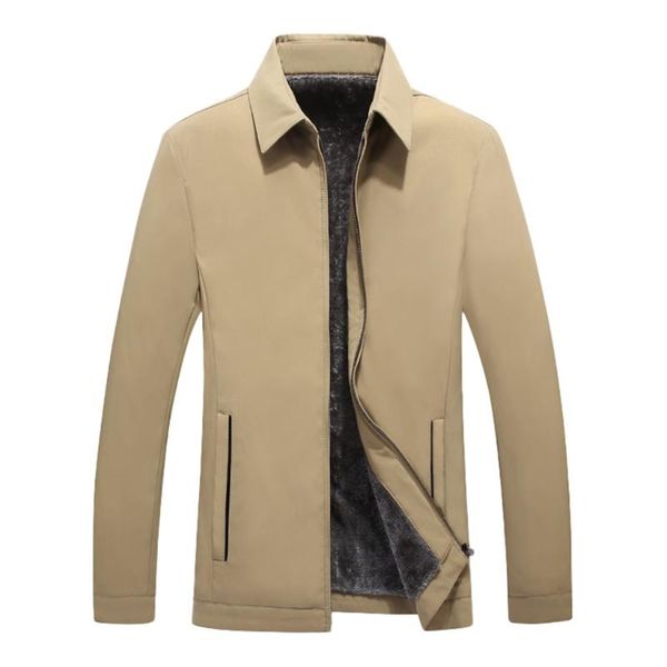 

new fashion jackets men's autumn winter casual solid turn-down collar jacket coat coats & jackets men's clothing drop shipping, Black;brown