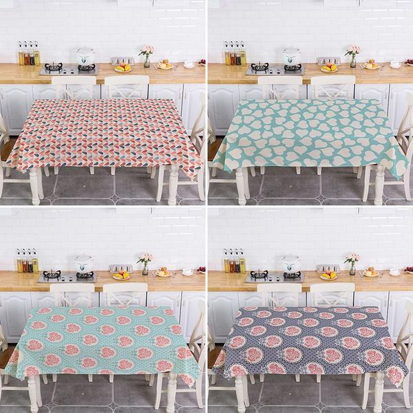 

geometric table cloth waterproof linen geometrical love home decoration tablecloth cover for living room customable wmteld