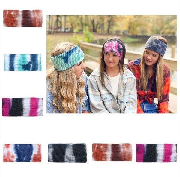 

женские галстуки окрашенные повязки вязание вязание шерстяные повязки повязки хвост держатель для волос градиентные вязание крючком headraps, Slivery;white