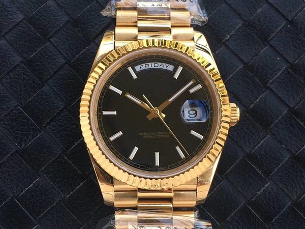 

ew factory automatic men's watch one watch one code one card cal.3255 men's watch 18k white gold, gold case 41mm day date ii sapph, Slivery;brown