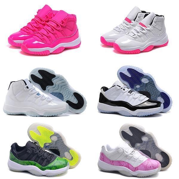 

j11 women basketball shoes bred 72-10 concord infrared pink gamma blue legend blue georgetown ladies sports sneakers