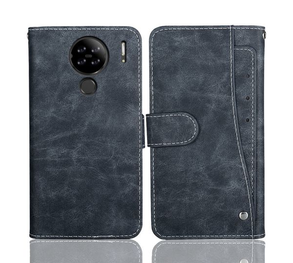

3de2lujo a80 cuero tapa 6,21 ", funda protectora de negocios blackview a80, con ranuras para tarjetass2w