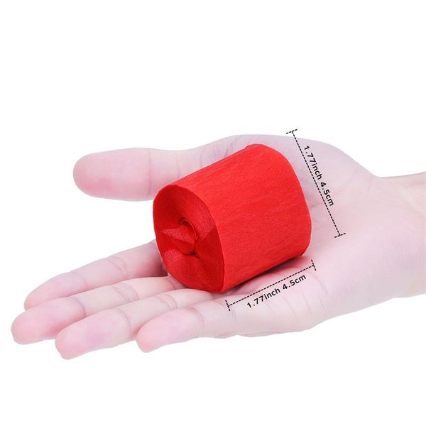 

9m fashion colorful crepe paper streamer roll ribbon wedding birthday party supplies festive christmas decorations 0 4fb uu