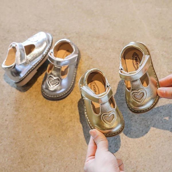 

flat shoes girls leather princess british style born children' spring soft sole baby1, Black;grey