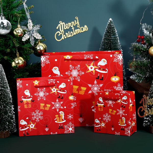Последний размер 30x26x12cm, рождественский стиль старика, рождественские подарочные сумки, рождественская сумка, мешок конфеты, бесплатная доставка