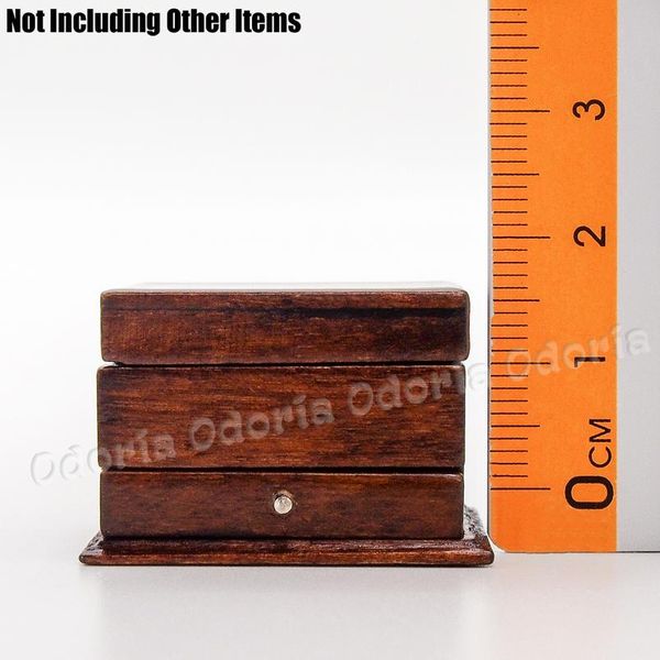 

odoria 1:12 miniature vintage sewing box with needle scissors kit dollhouse decoration accessories odo wmtudo