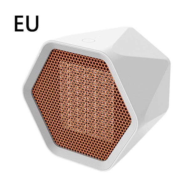 

mini hexagonal deskheater ptc ceramic heating household office desk portable electric heater low noise