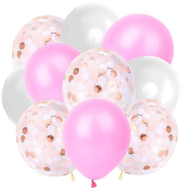 

10pcs 12inch latex air balloons happy birthday party decoration wedding helium ballon valentine's day baby boy girl kids rose wmtvrc