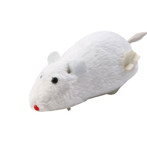 

wind up racing mouse plush pet mouse teaser toy realistic looking running mice toy random color h bbyipt