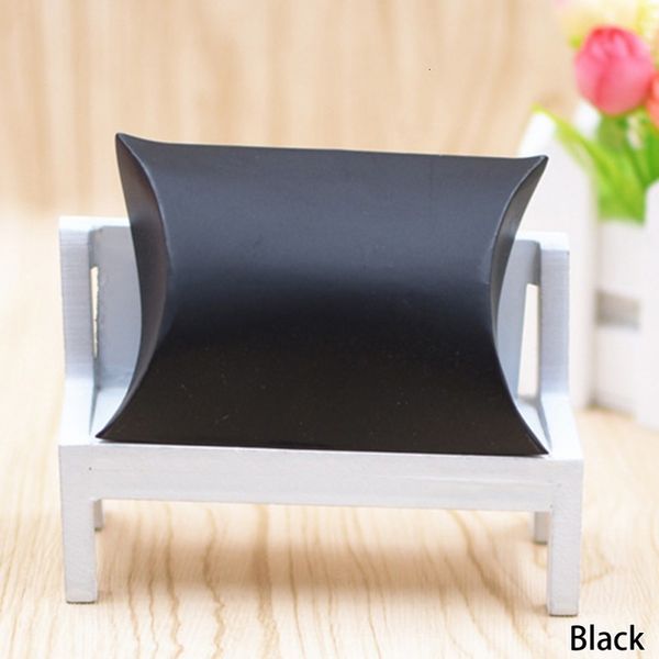 

factory favor candy kraft anti-scratch box pillow shape sweet boxes wedding party gift bag