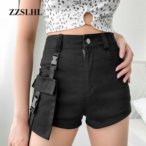 

women's shorts fashion women style casual short pants summer solid loose pockets, White;black