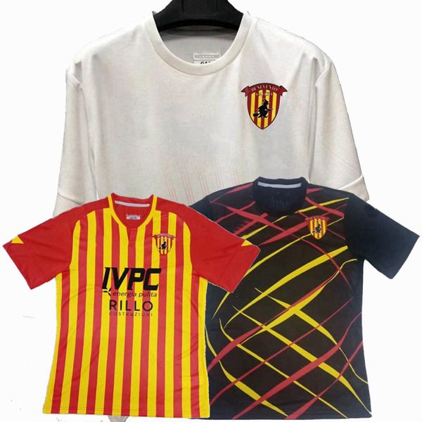 

2020 2021 calcio soccer jerseys 20 21 benevento home away 3rd football shirt s-4xl, Black;yellow