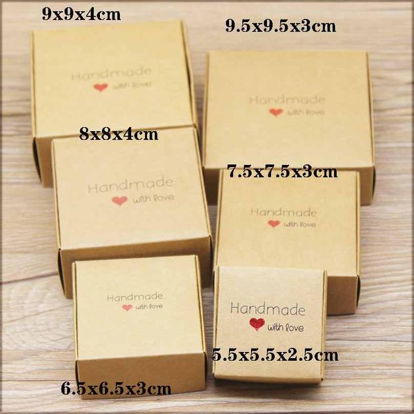 

10pcs diy handmade gifts box with window marbling style paper candy boxes arts crafts package for wedding home party suppiles wmtjrf