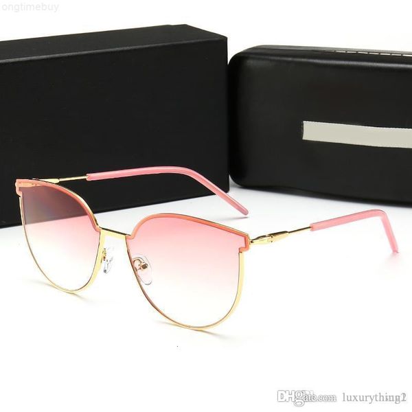 

fashion 2020 quality brand womens sun glasses design men's sunglasses glass lens with case and box cases, White;black