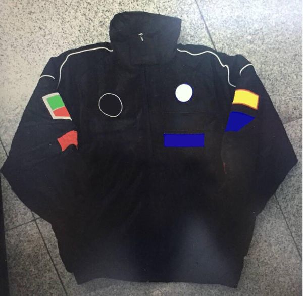 

f1 racing car fan clothing european and american style jacket cotton autumn and winter clothing full embroidered motorcycle riding jacket