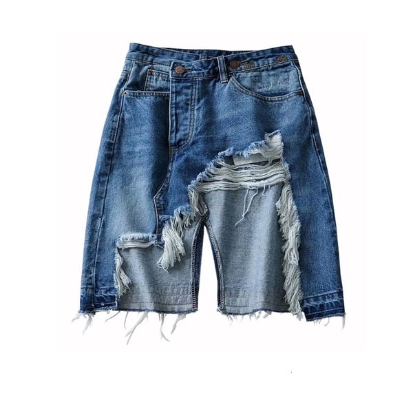 

2021 new recommended fashion-style denim skirt above the knee high waist women's jagged skirts duew, Black