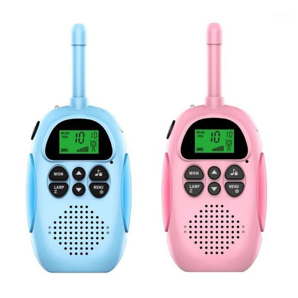 2 Stück Outdoor Walkie Talkie Wireless für Kinder starkes Signal USB wiederaufladbar