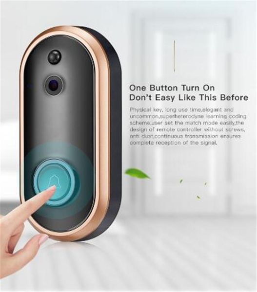 

app remote control 720p wireless intercom wifi doorbell1