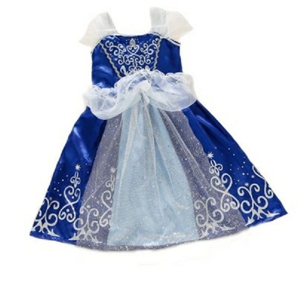 

european and american girl dress princess girl dress styles cinderella dress, Red;yellow