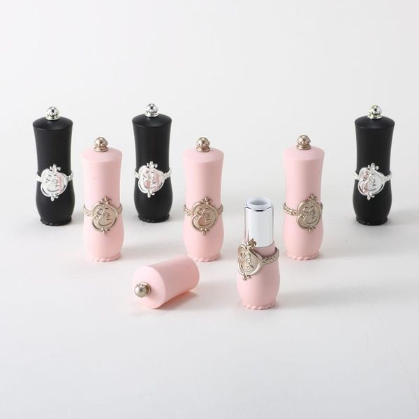 

10pcs 12.1 mm vintage style empty lipstick tube diy lip stick refillable bottle container makeup tools accessories1