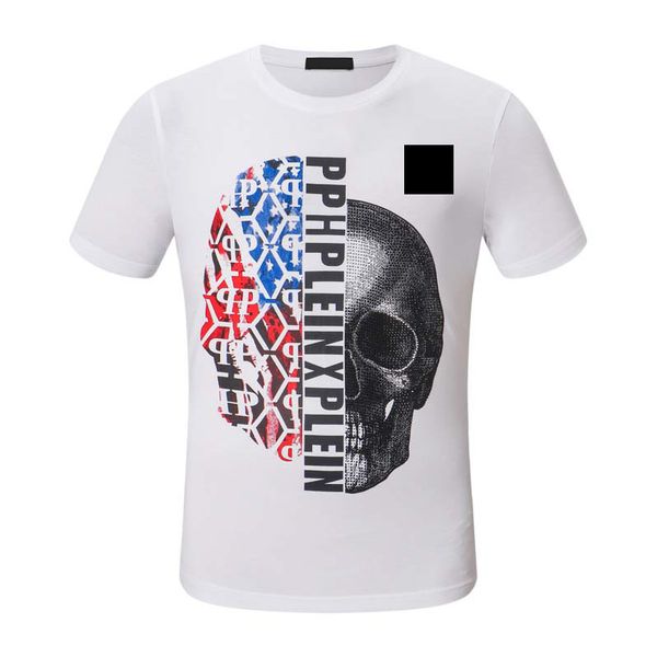 

2021 mens t-shirt summer letter print t-shirt casual cotton short sleeve womenst-shirt p33, White
