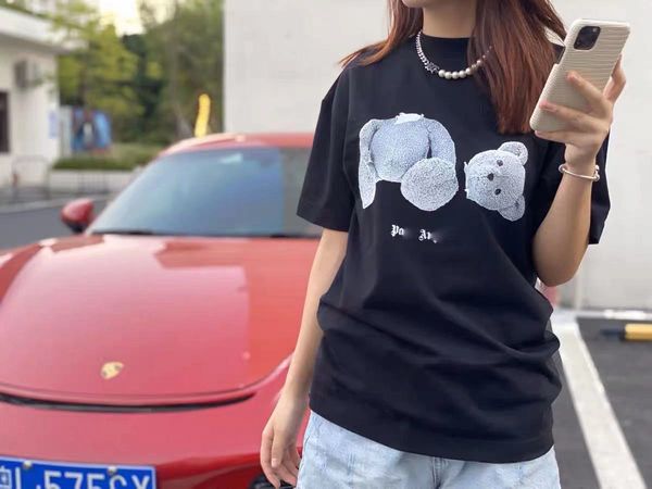 

2021 new mens women designers t shirt fashion men s casual t shirts man clothing street designer short sleeve paris clothes tshirts 33aa, White;black