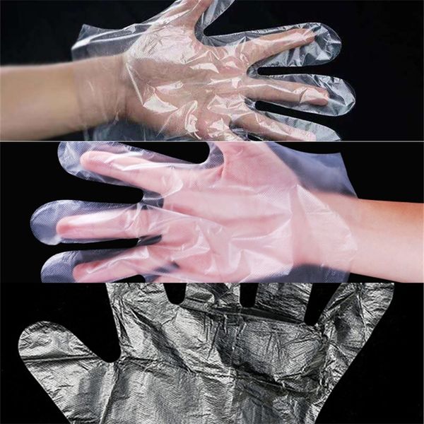 

factoryfr5eprep disposable plastic dhl food shipping 100pcs/set gloves for cooking,cleaning,food handling kitchen accessories