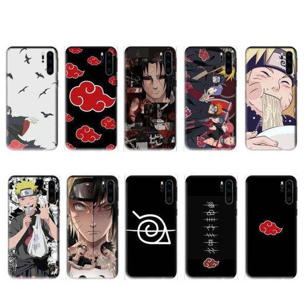 

3naruto akatsuki animation case huawei p30 p20 p40 e pro lite p smart y8p y6p y7 2019 cover nova 5t mate 10 20 30 lit