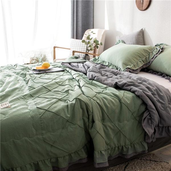 

lace air condition bedspread for all season sleeping warm durable blanket
