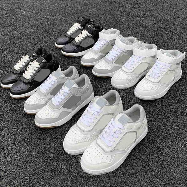 

men baskets pour hommes b27 oblique casual shoes genuine leather des chaussures sneakers mens trainers, Black