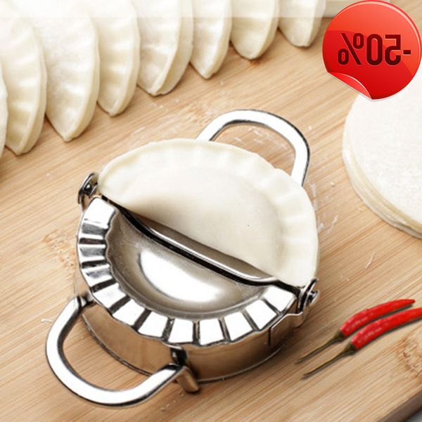 

stainless steel dumpling jiaozi maker mould eco-friendly pastry tools dough cutter for kitchen making accessories