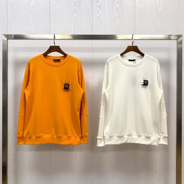 

ma.strum letter printed outdoor sweatshirt men's hairdresser hoodie casual hip-hop couple shirt fashion o-neck long-sleeved jacket m-xx, White;black