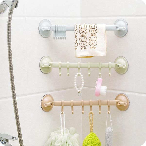 

bath accessory set wall mounted suction cup hook rack bathroom ball towels racks kitchen hanging shelves holders hooks organizer