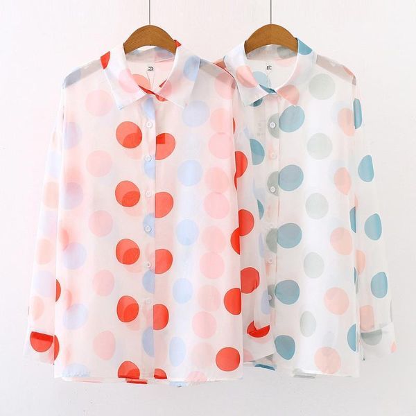 

summer shirt lady fashion women sunscreen long sleeve ventilation casual shirt blouse lady casual work office shirts, White