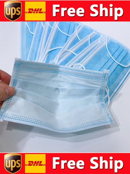 

factoryjuby2.5 disposable thick 3-layer pm protection and personal health mask with earloop mouth face san