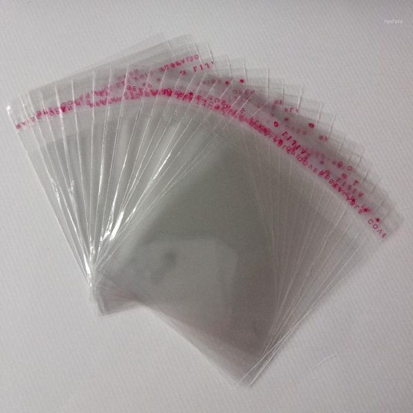 

500pcs 6*12cm clear resealable cellophane/bopp/poly bags transparent opp bag packing plastic bags self adhesive seal for gift1
