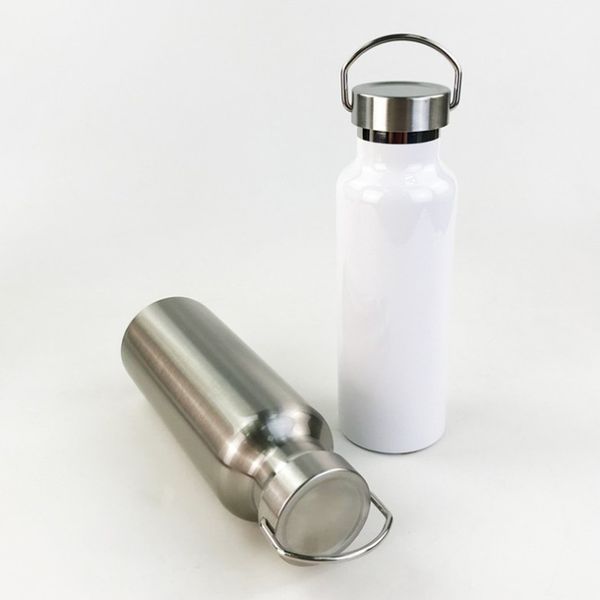 

white blank sublimation water bottle 21oz wide mouth leakproof traveling sport sublimation water bottle