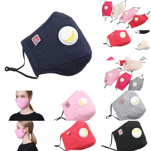 

factory face cotton valve pm2.5 with dust mask washable mouth masks for student women m a1j0 514a1 7 pf534