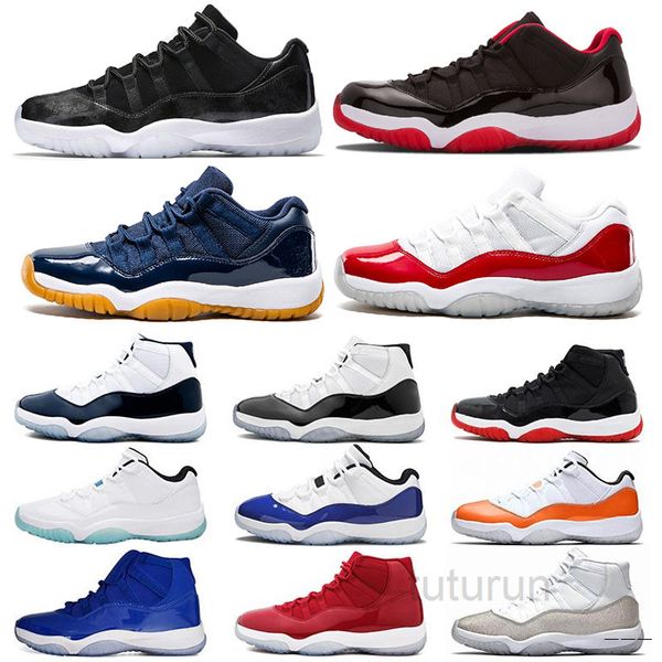 

2021 men basketballs shoes women jumpman 11 25th anniversary bred concord 11s reverse flu game 12 12s the master outdoor 13s sneakers rx-4, Black