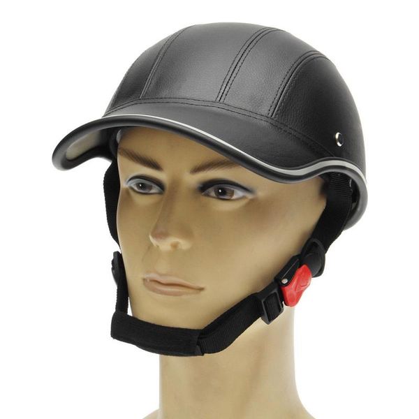 

cycling caps & masks bicycle helmet durable half open face breathable personalized duckbill hat., Black