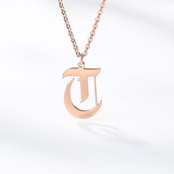 

xui3fashion-english 26 letters pendant necklace for women charm jewelry gold choker a b c d e f g h i j k l m n o p q r