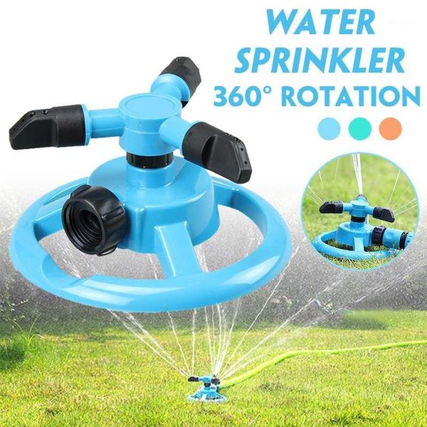 

1/2 inch garden sprinkler 360 degrees auto rotating drip irrigation garden sprayer watering the lawn watering1