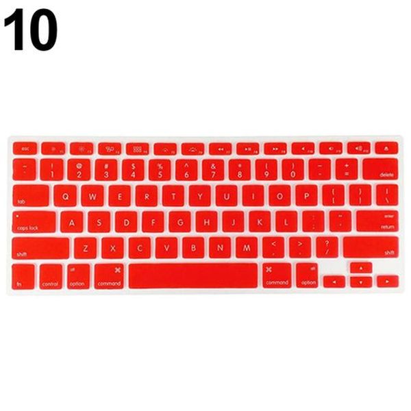 

sile keyboard cover protector skin for macbook air pro 13 15 17 inch soft keyboard case stickers 15 colors h wmtedj