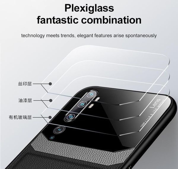 

leather back case for xiaomi mi8 lite mi9 mi10 cc9 pro se mi 10t poco x3 nfc leather resistance drop proof eye protection soft cover jllxw