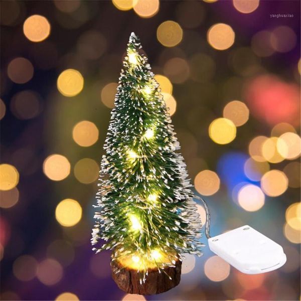 

christmas decorations deskdecoration with led lights mini tree arvore de natal ornaments ozdoby choinkowe z8231