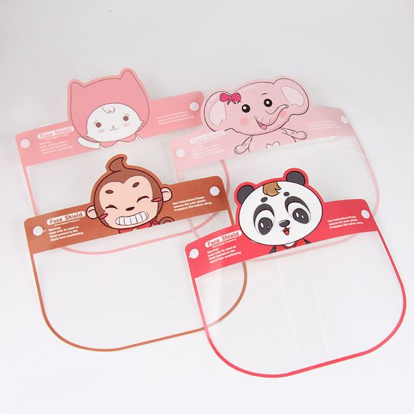 

factory shield kids cartoon durable reusable masks shields wear band and easy to clean pet face cover for children