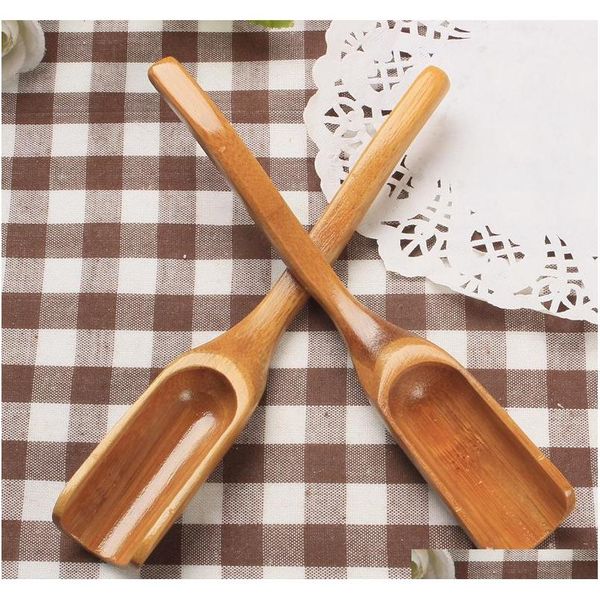 

wooden bamboo tea spoon coffee tea drinking tools cooking utensil length 18cm tea scoop home ki qylsxi five2010